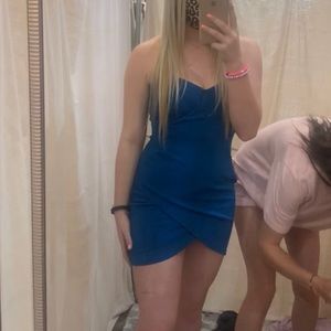 Blue hoco dress, worn once for like 2 hours